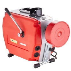 VEVOR 120FT x 7/8 Inch Drain Cleaner Machine, 420W Electric Sewer Snake Auger Manual Feed - with 6 Cutters, 2 Steel Cables (120' x 7/8