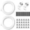 VEVOR Fuel Pipe Hose Line Kit, 196.9″ Diesel Heater Fuel Line Kit, Replaceable Parking Heater Fuels Lines Kits with Lines Filters Clips & Hoses, Tank Diesel Heater Accessories for 2KW 5KW 8KW Heaters