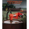 VEVOR Fuel Transfer Pump 110V, 15 GPM 57 L/min, AC Electric Oil Transfer Pump, with Auto Shut-Off Fuel Nozzle & Discharge Hose, High Flow Kit for Gasoline, Diesel, Kerosene, Biodiesel, Ethanol Blends