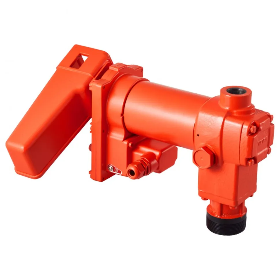 VEVOR Fuel Transfer Pump 110V, 15 GPM 57 L/min, AC Electric Oil Transfer Pump, 8 ft/2.4 m Max Suction Lift, 37 ft/11.28 m Max Lift, Overheat Protection, for Gasoline Diesel Kerosene Biodiesel Ethanol