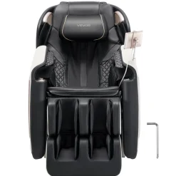 VEVOR Full Body Massage Chair, 3D Zero Gravity Recliner with SL Track, 18 Auto Modes, Heat, Foot Rollers, Armrest Control, LCD Display, 36 Airbags, Retractable Footrest