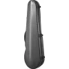 VEVOR 4/4 Full Size Violin Case, Built-in Hygrometer, Lightweight Portable Travel Carrying Bag, with Plush Lining, Dual Shoulder Straps, Anti-Scratch, Professional Triangular Shape, for Violin, Black