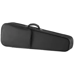 VEVOR 4/4 Full Size Violin Case, Nylon Waterproof, Lightweight Portable Travel Carrying Bag, with Plush Lining, Dual Shoulder Straps, Anti-Scratch, Professional Triangular Shape, for Violin, Black