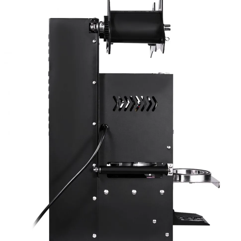 VEVOR Fully Automatic Cup Sealing Machine, 500-650 Cups/H, Cup Sealer Machine for 180 mm Tall & 90/95 mm Cup, Electric Tea Sealer with Digital Control LCD Panel for Bubble Milk Tea Coffee, Black