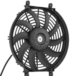 VEVOR Gable Mount Fan, 12 inch Solar-Powered Attic Vent Exhaust Fan Black, 1300 CFM Cooling & Ventilation for Roof, Greenhouse, Garage, Shop, with Thermostat & Mounting Brackets, Lightweight PP