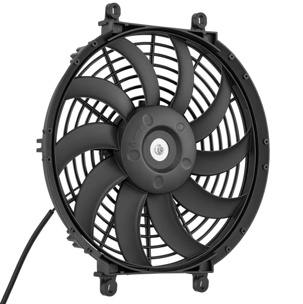 VEVOR Gable Mount Fan, 12 inch Solar-Powered Attic Vent Exhaust Fan Black, 1300 CFM Cooling & Ventilation for Roof, Greenhouse, Garage, Shop, with Thermostat & Mounting Brackets, Lightweight PP