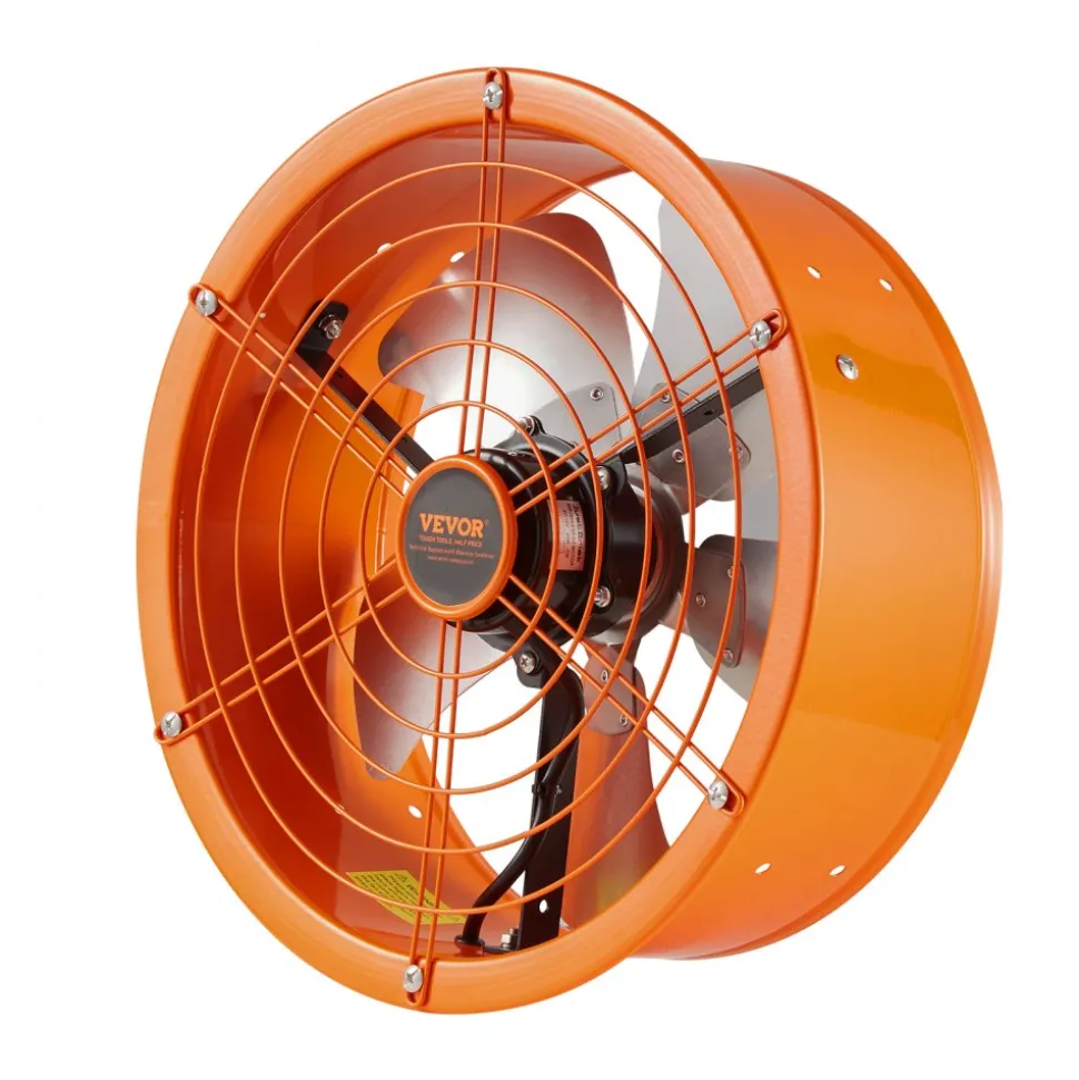 VEVOR Gable Mount Fan, 14 Inch Solar Power Attic Exhaust Fan with Adjustable Thermostat & Outer Mesh, 1300 CFM House Ventilator Cool Upto 1850 Sq.Ft, Quiet Ventilation for Roof, Garage, Shop, Black