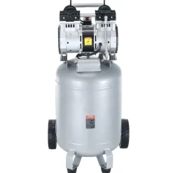 VEVOR 13 Gallon Air Compressor, 2HP 4.6 SCFM@90PSI Oil Free Air Compressor Tank, 66dB Ultra-Quiet Compressor for Tire Inflation, Auto Repair, Woodwork Nailing, Spray Painting (125PSI Max Pressure)