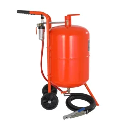 VEVOR 20 Gallon Sand Blaster, 60-110 PSI High Pressure Sandblaster, Portable Abrasive Blasting Tank, Air Sand Blasting Kit with 4 Ceramic Nozzles and Oil-Water Separator for Paint, Stain, Rust Removal