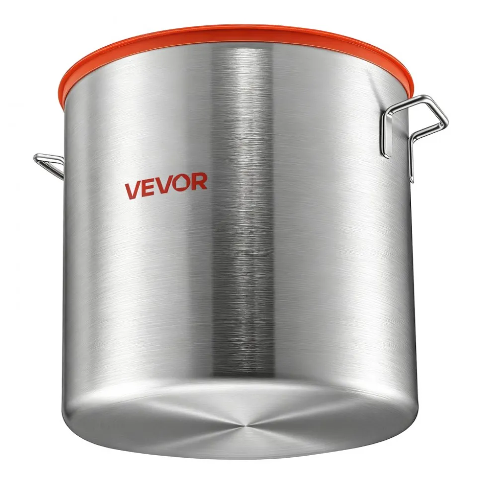 VEVOR 15 Gallon Vacuum Chamber, Aluminum Alloy, Vacuum Degassing Chamber with Tempered Glass Lid, Hose, Air Filter, for Resin Casting, Stabilizing Wood, Degassing Silicone, Epoxies, Essential Oils