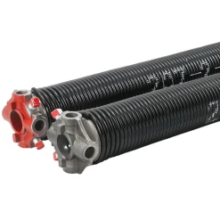 VEVOR Garage Door Torsion Springs, Pair of 0.207 x 2 x 22inch, 16000 Cycles, Garage Door Springs with Non-Slip Winding Bars, Gloves and Mounting Wrench, Electrophoresis Coated for Replacement