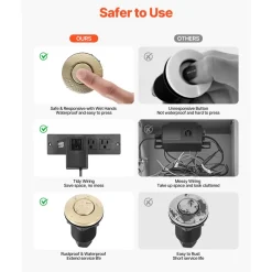 VEVOR Garbage Disposal Air Switch Kit, 2.5