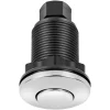 VEVOR Garbage Disposal Air Switch Kit, Dual Outlet Sink Top Air Switch for Food Waste Disposal, 3.5-inch Long Brushed Silver Stainless Steel ON/OFF Air Button for Granite, Marble, Quartz Countertops