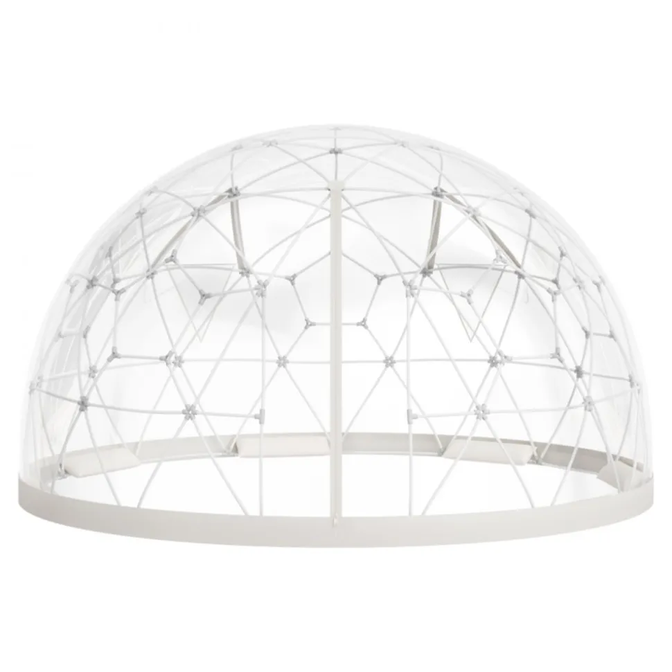 VEVOR Garden Dome Igloo, 12 x 7.2 ft Outdoor Clear Bubble Tent for 4-7 Person, Weatherproof Geodesic Dome Greenhouse with Window, PVC Igloo Tent for Backyard Patios Camping Party Wedding