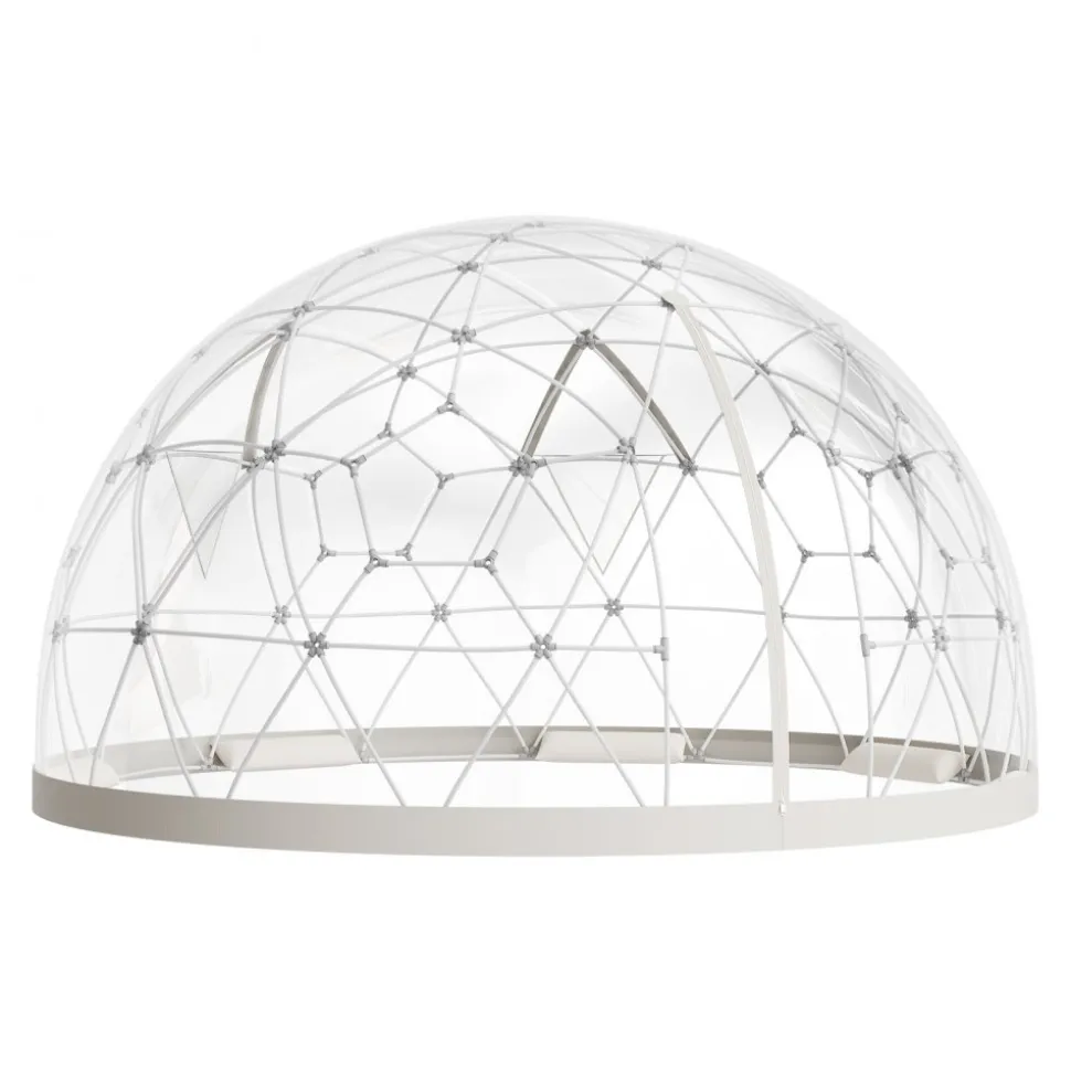 VEVOR Garden Dome Igloo, 12 x 7.2 ft Outdoor Clear Bubble Tent for 4-7 Person, Weatherproof Geodesic Dome Greenhouse with Window, PVC Igloo Tent for Backyard Patios Camping Party Wedding