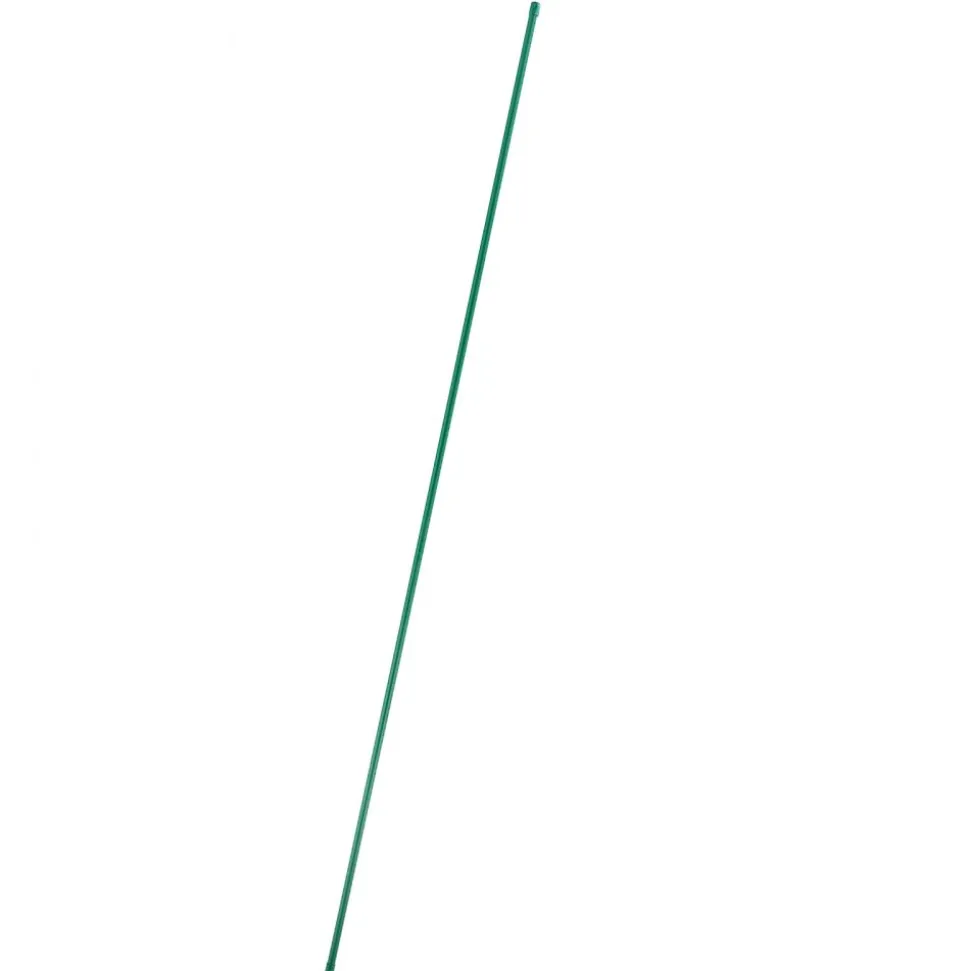 VEVOR Garden Stakes, 50 Pack, 46.06 inch, Plastic Coated Metal Tomato Stakes, Garden Sticks for Plants Support, with Pointed End and Non-Slip Bumps for Growing Climbing Plants, Outdoor Vegetables