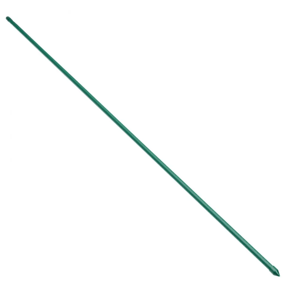 VEVOR Garden Stakes, 50 Pack, 57.28 inch, Plastic Coated Metal Tomato Stakes, Garden Sticks for Plants Support, with Pointed End and Non-Slip Bumps for Growing Climbing Plants, Outdoor Vegetables
