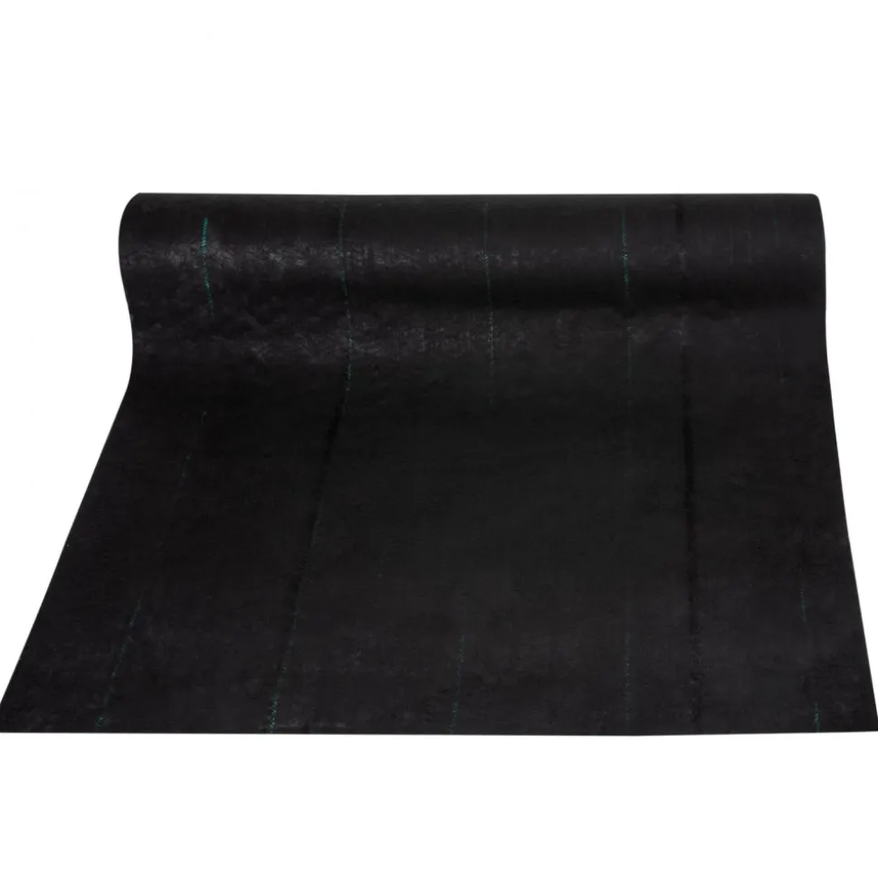 VEVOR Garden Weed Barrier Fabric, 5.8 OZ Heavy Duty Landscape Fabric, 4ft x 100ft Weed Block Control for Garden Ground Cover, Woven Geotextile Fabric for Landscaping, Gardening, Underlayment, Black