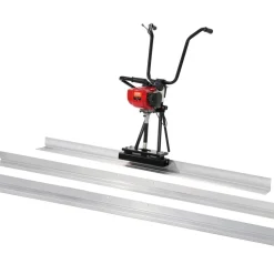VEVOR Gas Concrete Power Screed, 6ft/8ft/11ft Aluminum Board Straight Edge Bar Set, 4 Stroke Cement Finishing Vibrating Motor w/ Height Adjustable Handles, High Efficient Concrete Tool 6500RPM