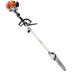 VEVOR Gas Hedge Trimmer, 2 Cycle Gas Power Handheld Trimmer, 6-in-1 26cc Weed Eater with Extension Pole & Protective Gear Set, Includes Hedge & String Trimmer, Brush Cutter(3T & 40T), Edger, Pole Saw