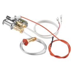 VEVOR Gas Pilot Assembly, OE 446-512A, HSRV 446-512A, SRV 446-512A Fireplace Gas Pilot Assembly Kit, Natural Gas Ignition Replacement, Compatible with Heat & Glo, Heatilator, Lennox, Regency Models
