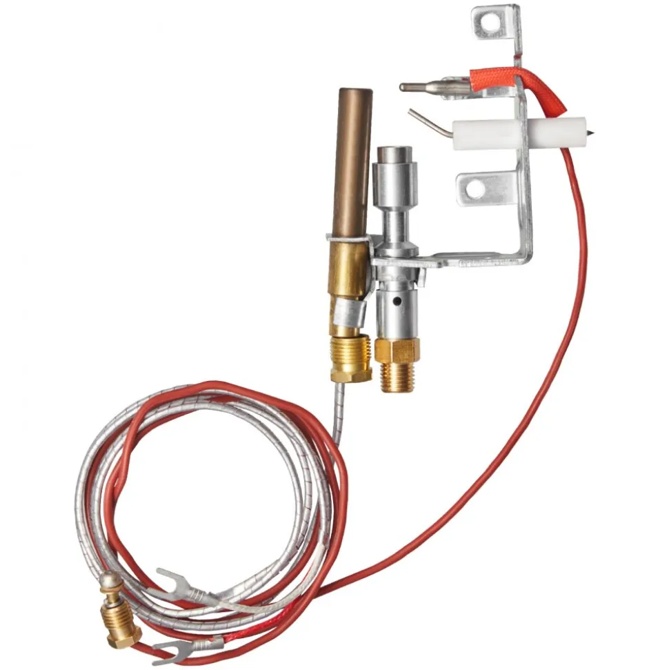 VEVOR Gas Pilot Assembly, OE 103779-01, PP231, NG8218 Fireplace Natural Gas Ignition Replacement, Compatible with CIVF-25, CIVF-25CF, VFH-33M, VFH-33R, VFH-33T, VFHS-20R, VFSR-16, VFSR-18 Models