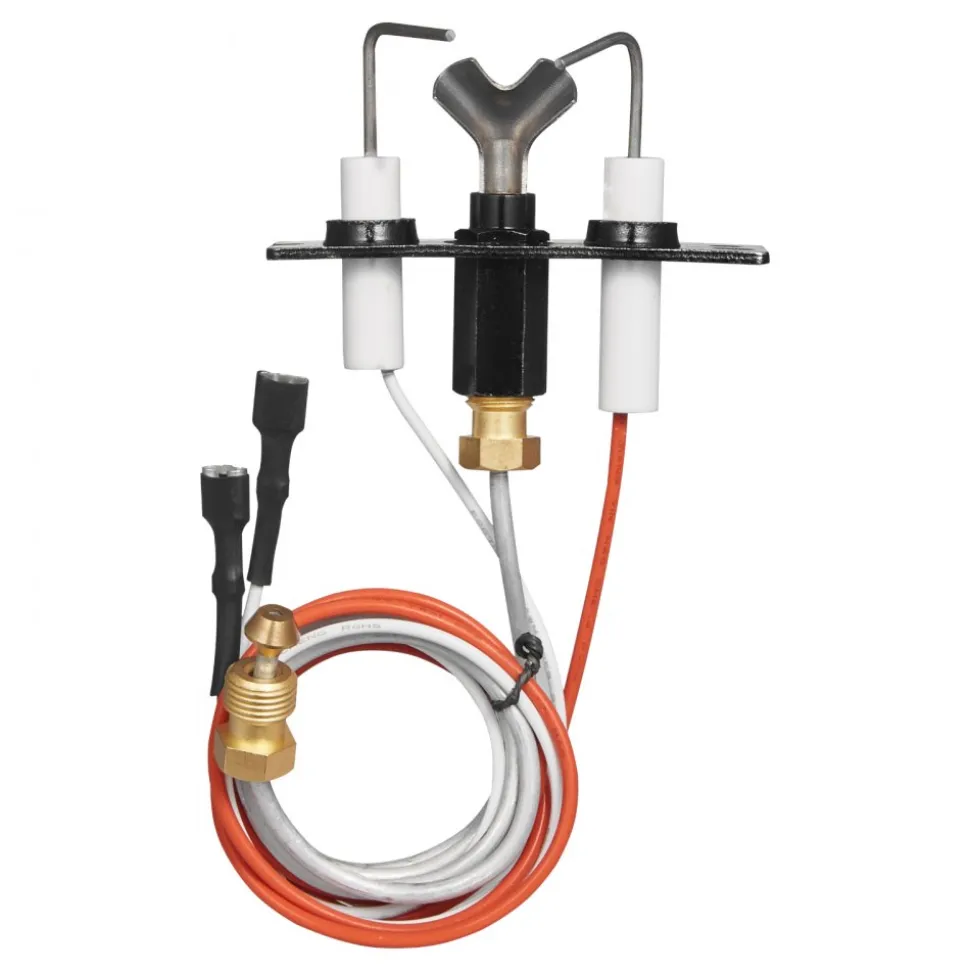 VEVOR Gas Pilot Assembly, OE 2090-012, 2198-012, SRV2090-012 Fireplace Gas Pilot Assembly, Natural Gas Ignition Replacement, Fit Heatilator, Heat & Glo, Quadra-Fire, Outdoor Lifestyles, Majestic