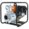 VEVOR Gas Powered Water Pump, 4 in, 422 GPM 8.3HP Semi Trash Water Transfer Pump Portable, Gasoline Engine with 25 ft Discharge Hose, Heavy Duty Frame, Cast Iron Impeller, for Irrigation, Ponds, Pools