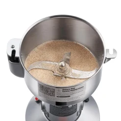 VEVOR 500g Electric Grain Mill Grinder, 2000W 28000RPM High Speed Spice Corn Dry Grinding Machine, Stainless Steel Pulverizer Powder Machine for Dried Grains Coffee Beans Spices Nuts (270° Swing Type)