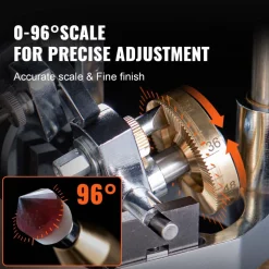 VEVOR Gem Faceting Machine, 180W Jade Grinding Polishing Machine 0-2980RPM Adjustable Rotating Speed, Rock Jewel Angle Polisher with Precise Mechanical Manipulator & Scale Gem Jade Stone Crystal