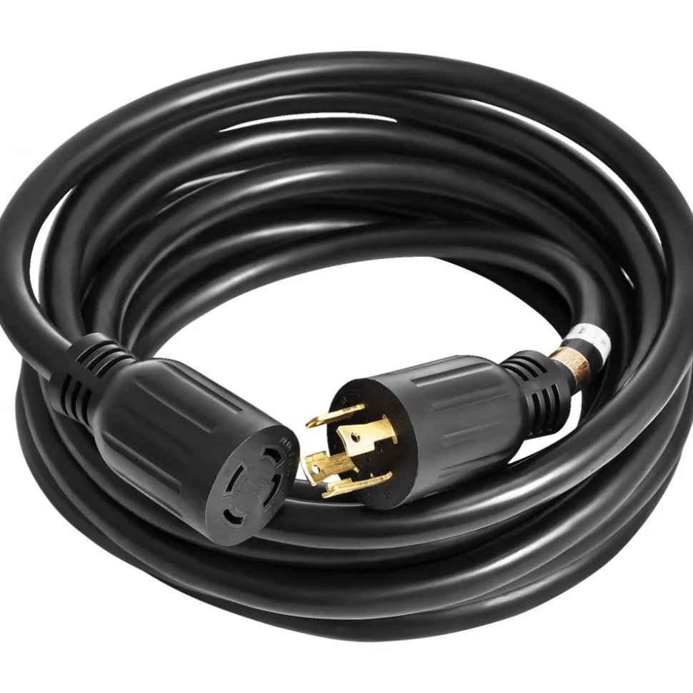VEVOR Generator Extension Cord 40 Foot 10 Gauge Extension Wire 30 Amp SJTW Cable