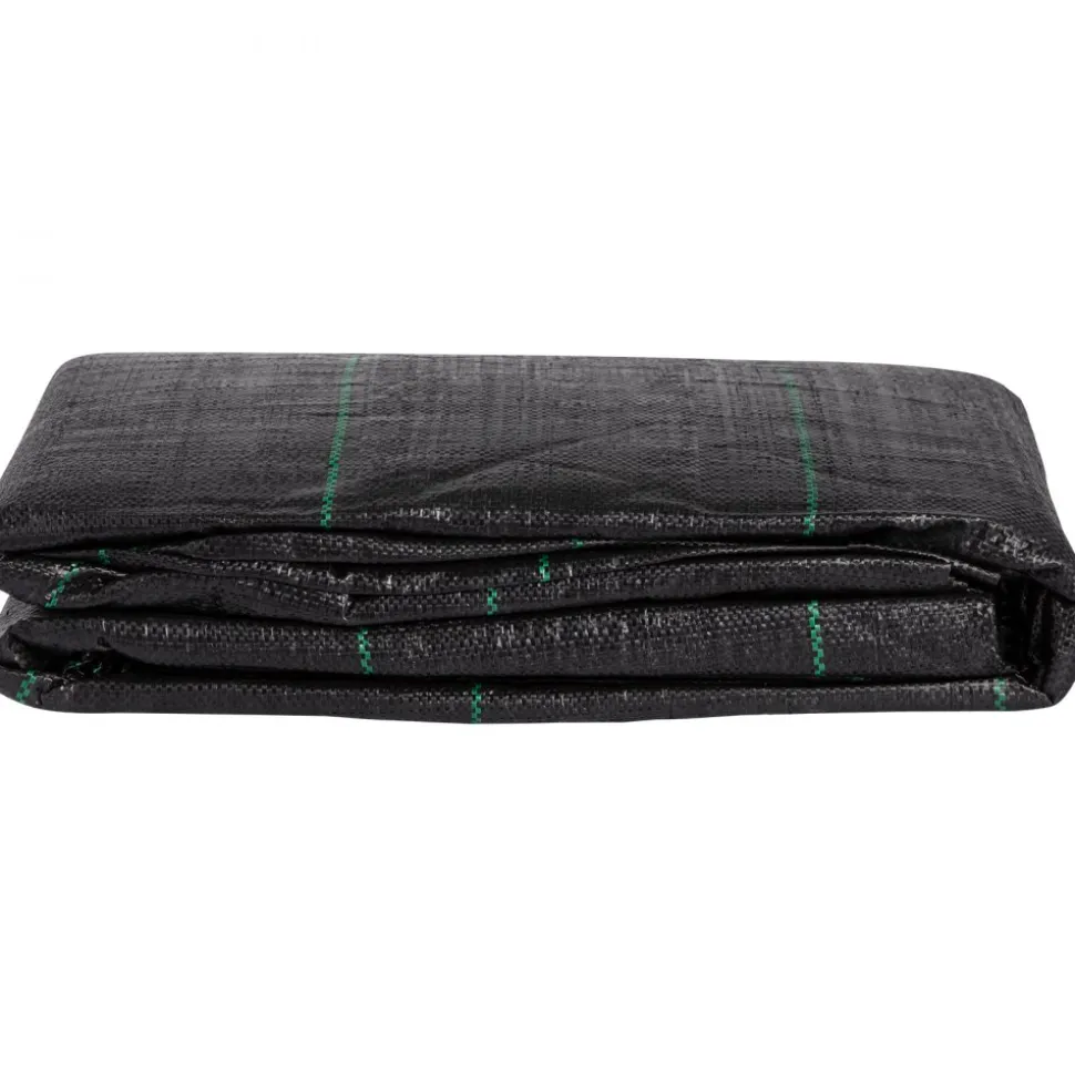 VEVOR Geotextile Fabric, 12.5 x 50 ft 3.5oz Woven PP Driveway Drain Cloth with 600lbs Tensile Strength, Heavy Duty Underlayment for Soil Stabilization, Landscaping, Weed Barrier, 12.5FT50FT-3.5OZ, Bla