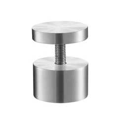 VEVOR Glass Clamp, 10 PCS Round Glass Railing Bracket for 0.31 