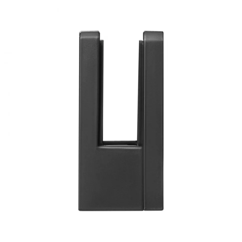 VEVOR Glass Clamp, 40 PCS Square Glass Railing Bracket for 0.31 "-0.47 " Tempered Glass, 304 Stainless Steel Glass Mounting Clamp, Glass Shelf Bracket for Balcony, Garden, Deck, Stair, Black