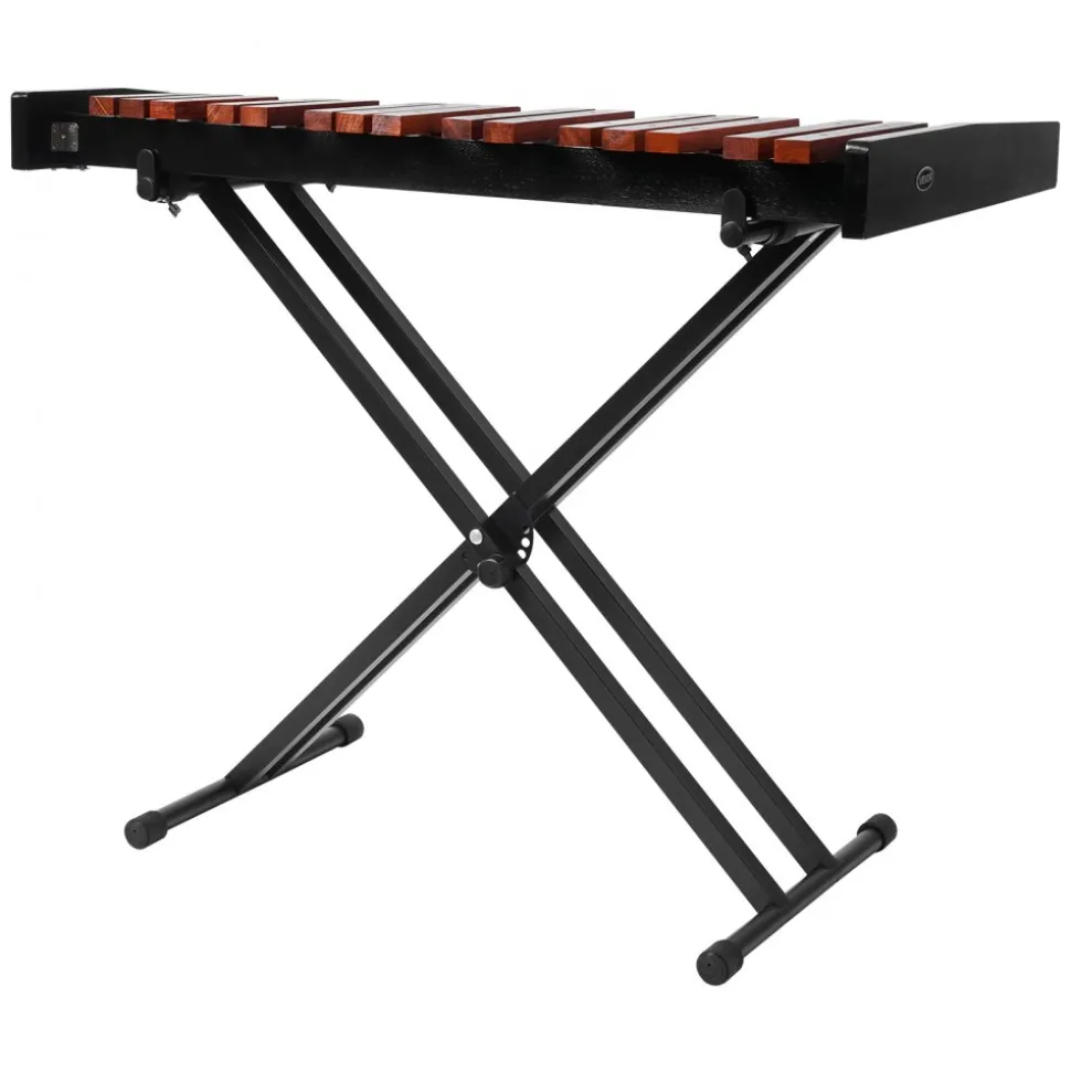 VEVOR Glockenspiel Xylophone, 37 Notes, Wooden Professional Xylophone Percussion Instrument, with Height Adjustable Stand, 4 Mallets, Carrying Bag, Beginner Musical Instrument Kit for Adults and Kids