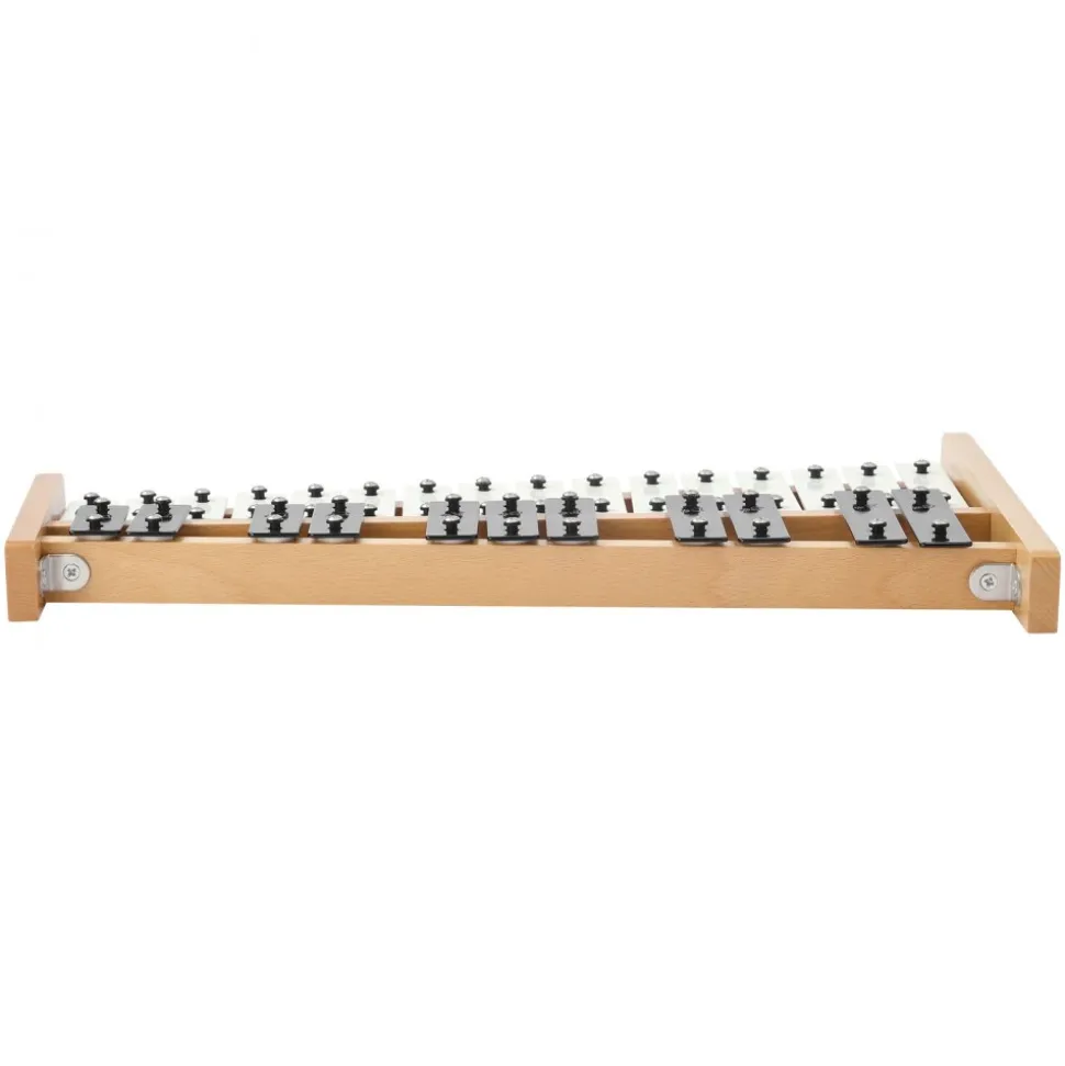 VEVOR Glockenspiel Xylophone, 27 Notes, Professional Xylophone Percussion Instrument, with Metal Keys, Includes 4 Mallets, Carrying Bag, Beginner Musical Instrument for Adults and Kids Music Teaching