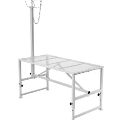 VEVOR Goat & Sheep Stand, 47x23 inch Livestock Stand, Metal Livestock Milking and Shearing Stand 21