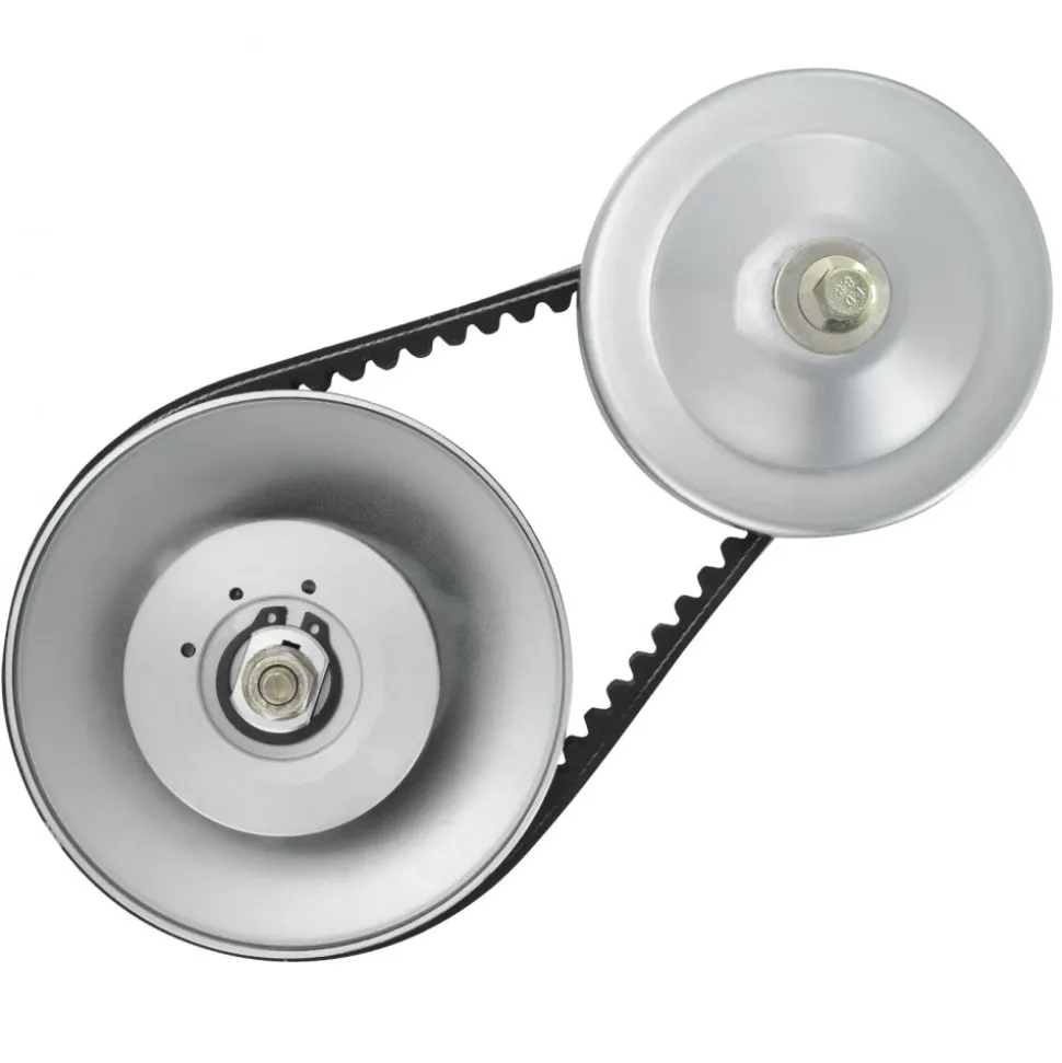 VEVOR Go-Kart Torque Converter, 3/4" Go-Kart Clutch Kit, 30 Series Asymmetrical Driver Pulley Replacement with Drive Belt, for 2-8 HP Small Engines, Replace Comet 219552, Manco 5957, Yerf Dog Q43201W