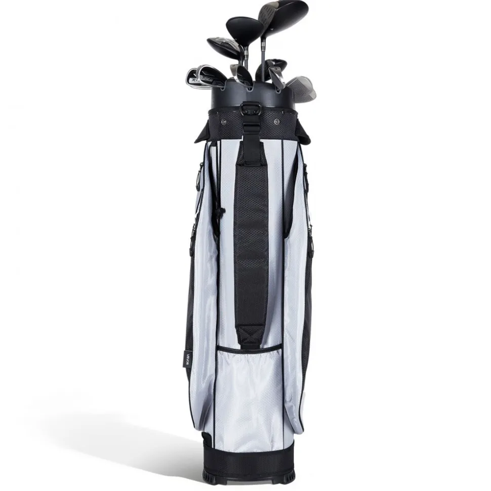 VEVOR Golf Cart Bag, 14 Way Top Divider Organizer, 2-in-1 Golf Club Bag with Full-length Divider, Dual Shoulder Straps, Support Legs, Rain Hood, Storage Pockets, Lightweight Polyester for Men & Women
