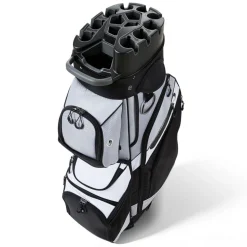 VEVOR Golf Cart Bag, 14 Way Top Divider Organizer, 2-in-1 Golf Club Bag with Full-length Divider, Dual Shoulder Straps, Support Legs, Rain Hood, Storage Pockets, Lightweight Polyester for Men & Women