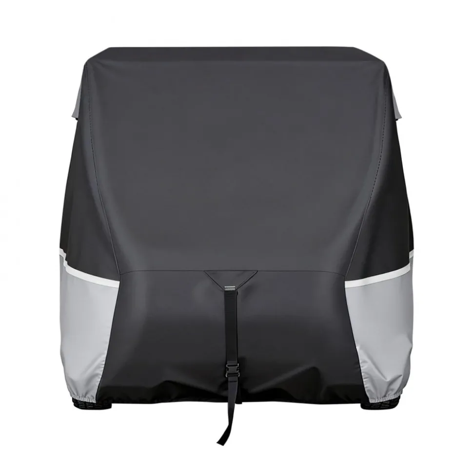 VEVOR Golf Cart Cover, Full Coverage 2+2/4 Passenger Golf Cart, 420D Waterproof Oxford Fabric Club Car Cover Fits Most Carts Club Car, Yamaha, EZGO, Honda, Silver-Coated Layer & Three Zipper Doors