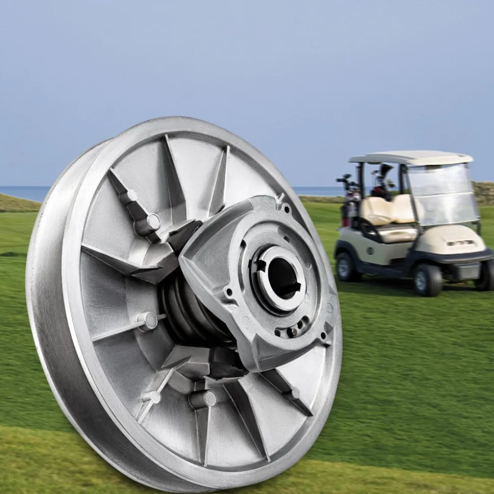 VEVOR Golf Cart High Torque Driven Clutch for Club Car DS & Precedent 1997 to Up Club Car 4-Cycle Gas Golf Cart Model, Silver