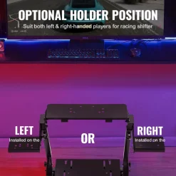 VEVOR G920 Racing Steering Wheel Stand Shifter Mount fit for Logitech G27 G25 G29 Gaming Wheel Stand Wheel Pedals NOT Included Racing Wheel Stand