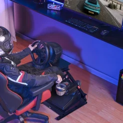 VEVOR G920 Racing Steering Wheel Stand Shifter Mount fit for Logitech G27 G25 G29 Gaming Wheel Stand Wheel Pedals NOT Included Racing Wheel Stand