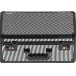 VEVOR Graded Card Case 4 Row 162 PSA Slab Storage Box with Combination Lock, Baseball Sports Trading Cards Holder Collector with 12 Dividers, Holds 130 SGC 115 BGS 585 Top Loaders & 999+ Loose Cards