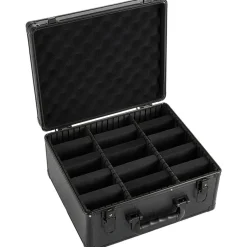 VEVOR Graded Card Case 3 Row 180 PSA Slab Storage Box with Secure Lock, Baseball Sports Trading Cards Holder Collector with 12 Dividers, Key, Holds 120 SGC 100 BGS 520 Top Loaders & 999+ Loose Cards