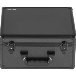 VEVOR Graded Card Case 3 Row 180 PSA Slab Storage Box with Secure Lock, Baseball Sports Trading Cards Holder Collector with 12 Dividers, Key, Holds 120 SGC 100 BGS 520 Top Loaders & 999+ Loose Cards