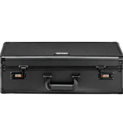 VEVOR Graded Card Storage Box, 5 Slots, Graded Sports Cards Holder Carrying Case with Coded Lock Foam Dividers, for 162 PSA Graded Cards 115 BGS Cards 130 SGC Cards 585 Top Loaders or 999+ Loose Cards