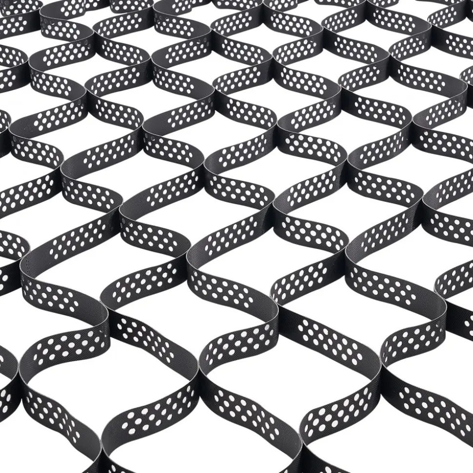 VEVOR Gravel Grid, 2 Inch Depth, 16.4 x 6.5 FT / 5000 x 1980 mm, 1880 LBS Per Sq ft Grass Ground Retainer, Permeable Geo Grids Driveway Stabilization, for Garden, Patio, Walkway, RV Parking Slopes