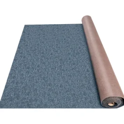 VEVOR Gray Marine Carpet 6 ft x 23 ft Boat Carpet Rugs Indoor Outdoor Rugs for Patio Deck Anti-Slide TPR Water-Proof Back Cut Outdoor Marine Carpeting Easy Clean Outdoor Carpet Roll